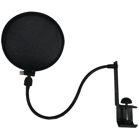 Nady Microphone Pop Filter with Boom and Stand Clamp SPF-1
